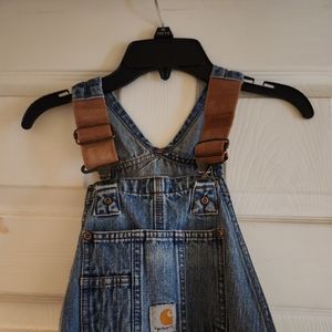 Size 10 boys Carhartt overalls